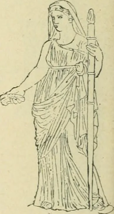 An illustration from Répertoire de la statuaire grecque et romaine, 1908, leaf 285