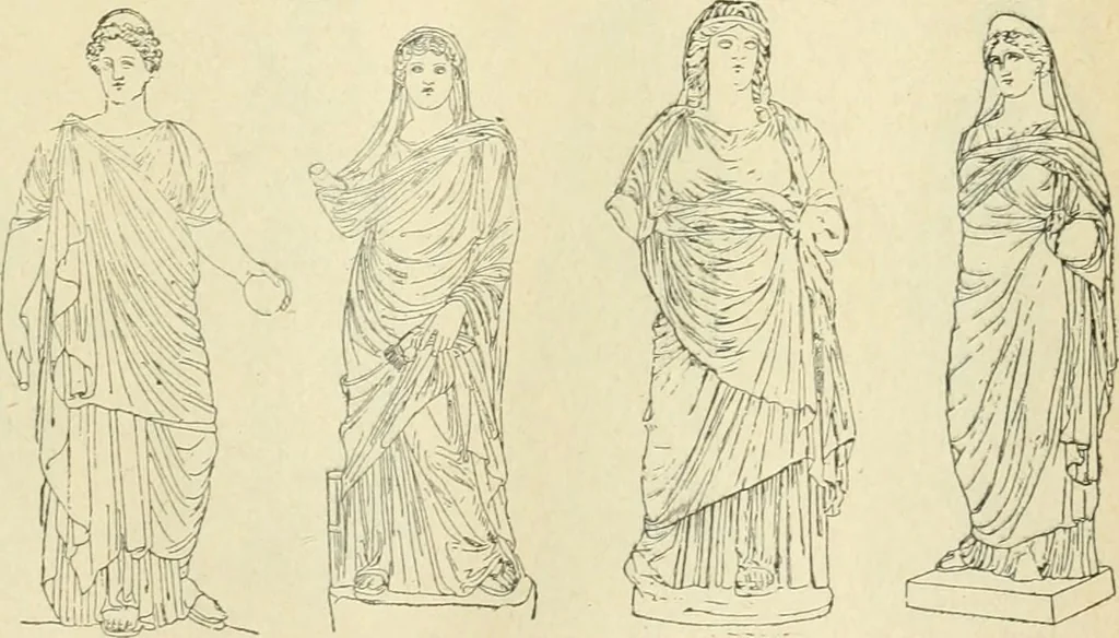 An illustration from Répertoire de la statuaire grecque et romaine, 1908, leaf 286