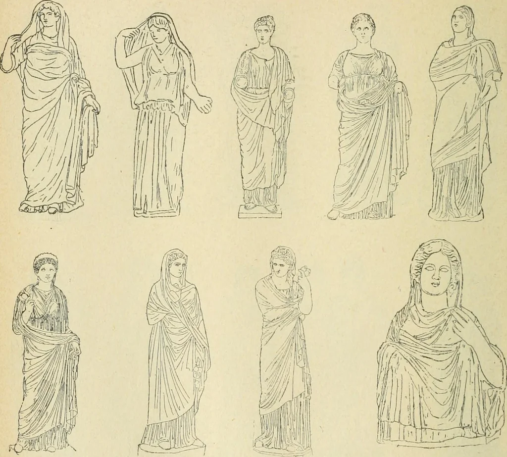 An illustration from Répertoire de la statuaire grecque et romaine, 1908, leaf 287