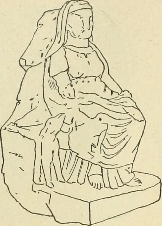 An illustration from Répertoire de la statuaire grecque et romaine, 1908, leaf 289