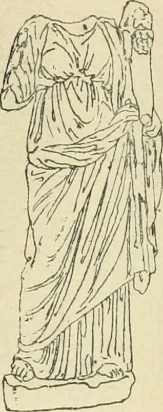 An illustration from Répertoire de la statuaire grecque et romaine, 1908, leaf 293