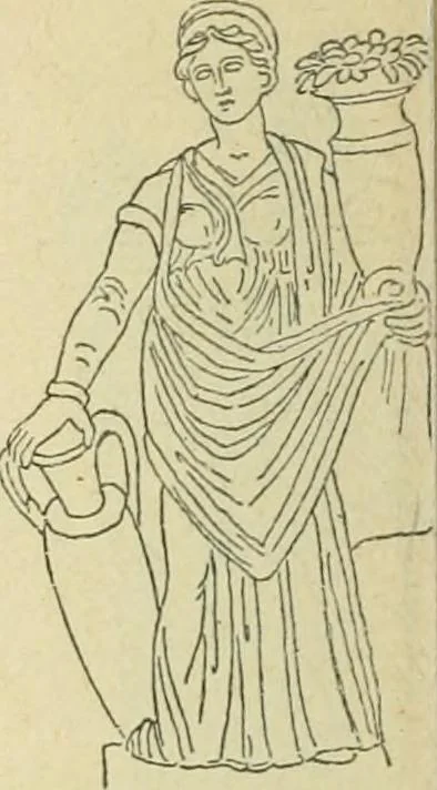 An illustration from Répertoire de la statuaire grecque et romaine, 1908, leaf 295