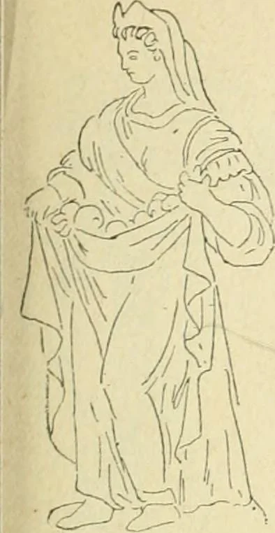 An illustration from Répertoire de la statuaire grecque et romaine, 1908, leaf 296