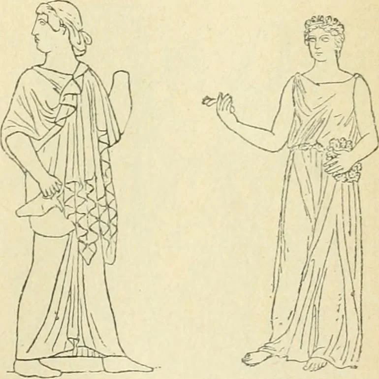 An illustration from Répertoire de la statuaire grecque et romaine, 1908, leaf 296