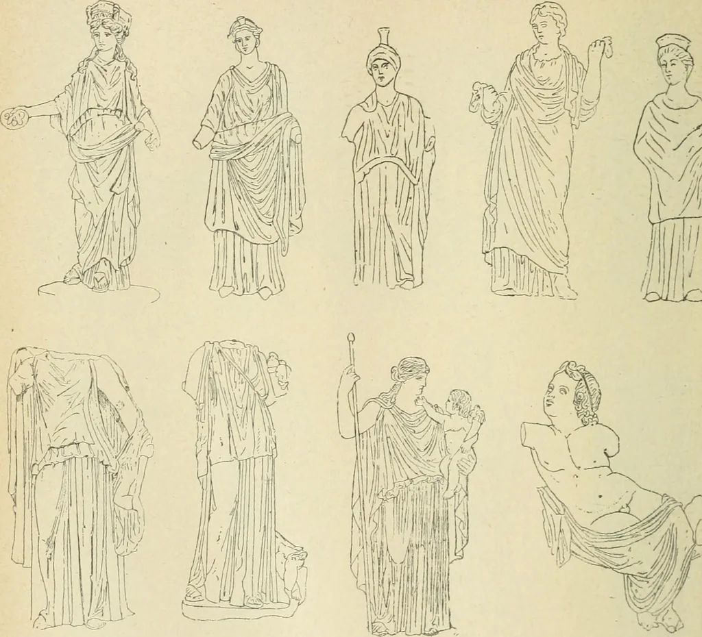 An illustration from Répertoire de la statuaire grecque et romaine, 1908, leaf 297