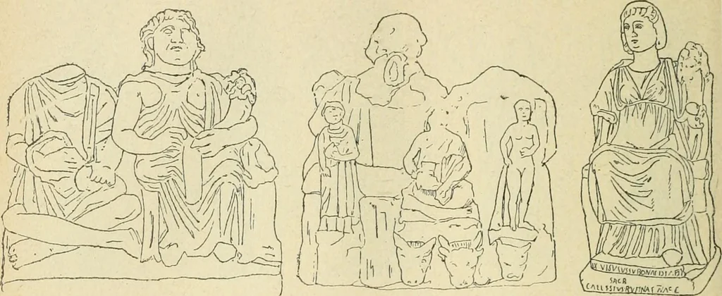 An illustration from Répertoire de la statuaire grecque et romaine, 1908, leaf 299
