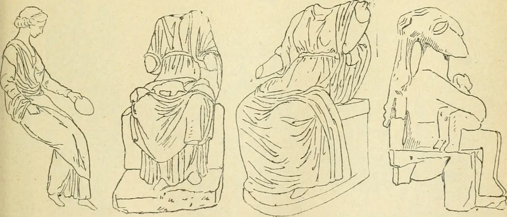An illustration from Répertoire de la statuaire grecque et romaine, 1908, leaf 302