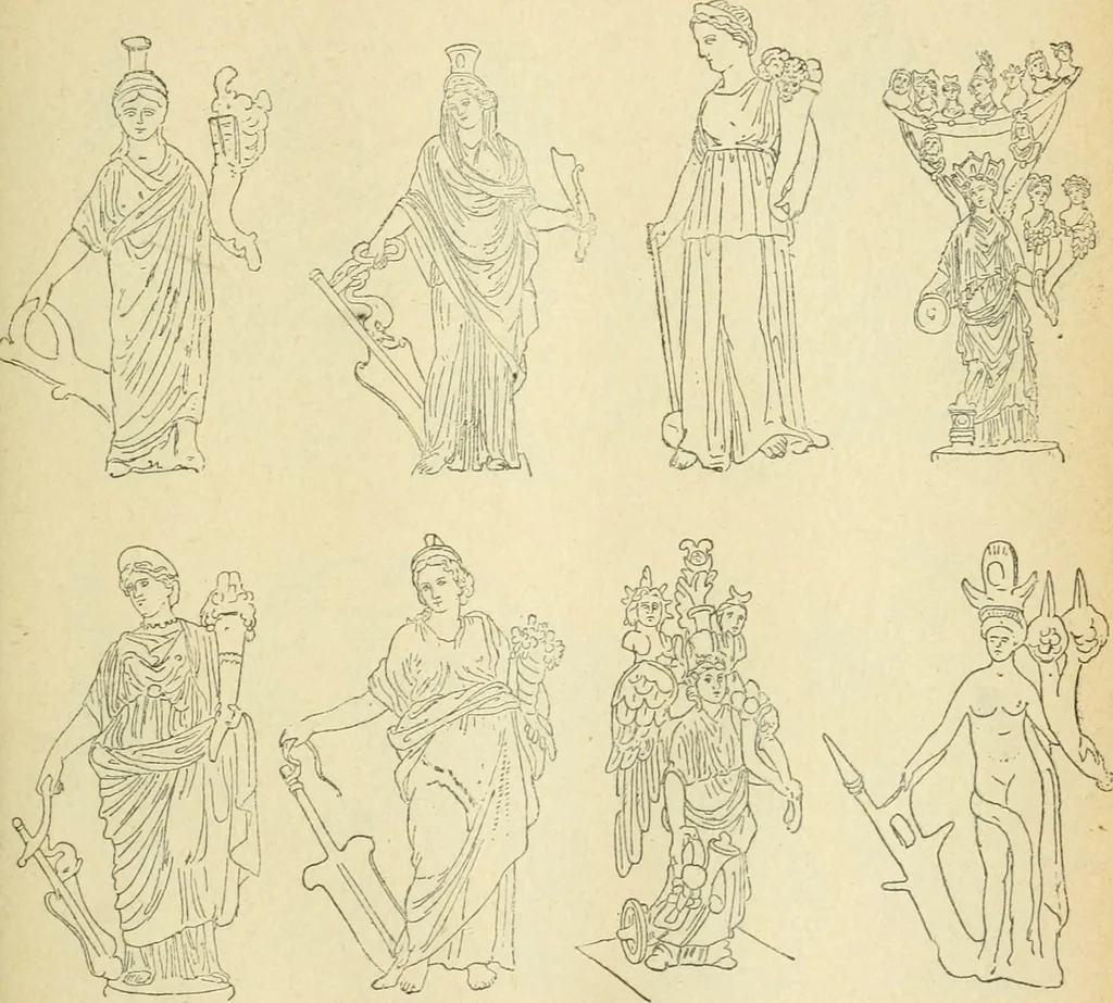 An illustration from Répertoire de la statuaire grecque et romaine, 1908, leaf 306