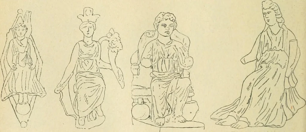An illustration from Répertoire de la statuaire grecque et romaine, 1908, leaf 309
