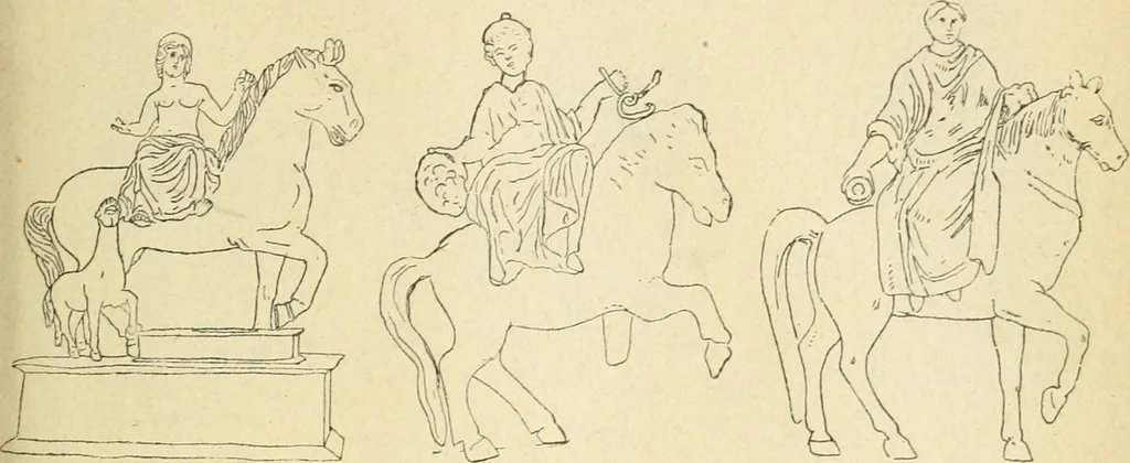 An illustration from Répertoire de la statuaire grecque et romaine, 1908, leaf 310