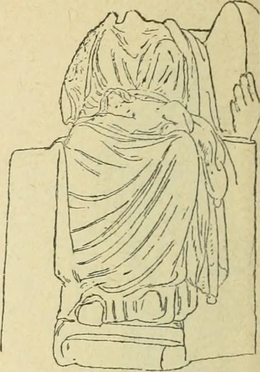 An illustration from Répertoire de la statuaire grecque et romaine, 1908, leaf 313