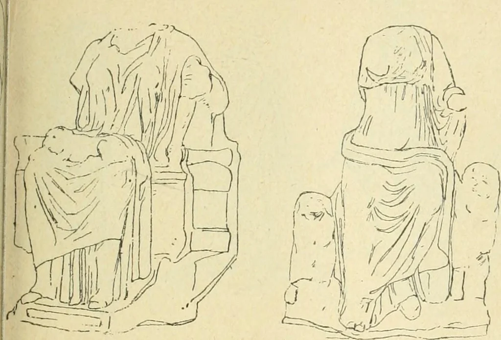 An illustration from Répertoire de la statuaire grecque et romaine, 1908, leaf 314