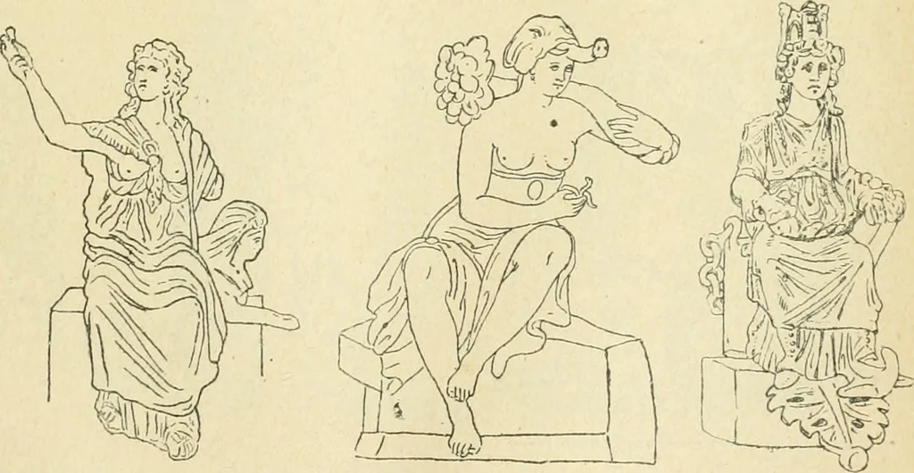 An illustration from Répertoire de la statuaire grecque et romaine, 1908, leaf 314