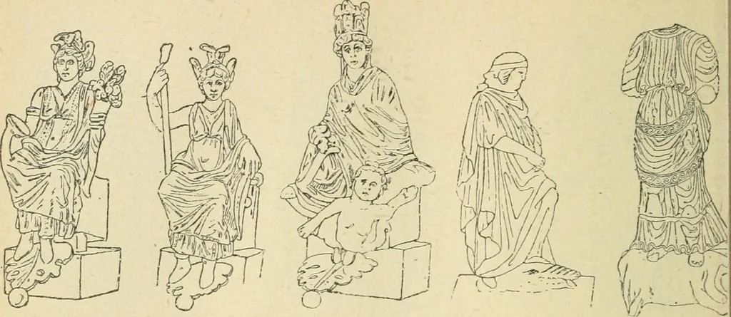 An illustration from Répertoire de la statuaire grecque et romaine, 1908, leaf 315