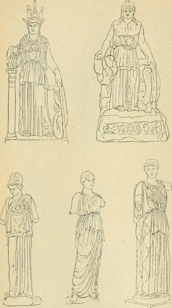An illustration from Répertoire de la statuaire grecque et romaine, 1908, leaf 317