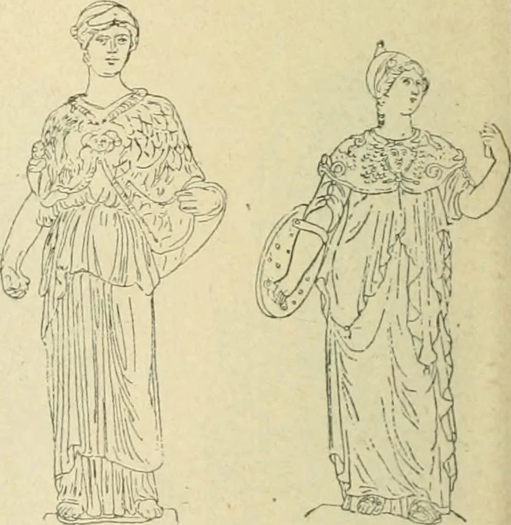 An illustration from Répertoire de la statuaire grecque et romaine, 1908, leaf 317