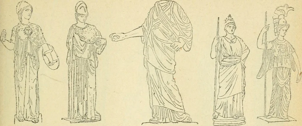 An illustration from Répertoire de la statuaire grecque et romaine, 1908, leaf 318