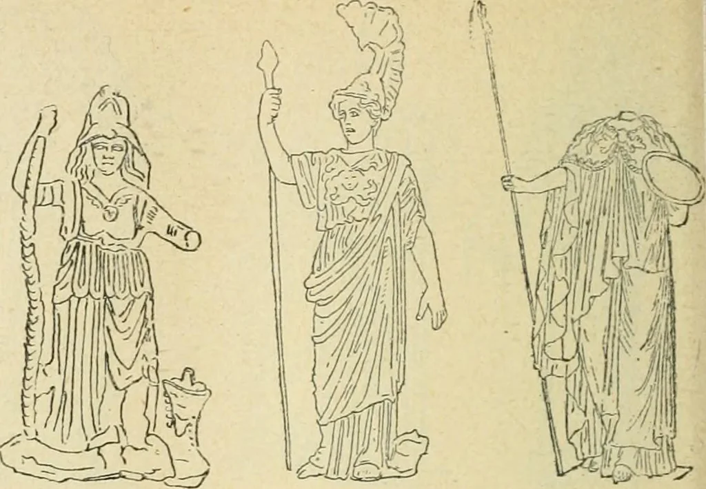 An illustration from Répertoire de la statuaire grecque et romaine, 1908, leaf 319
