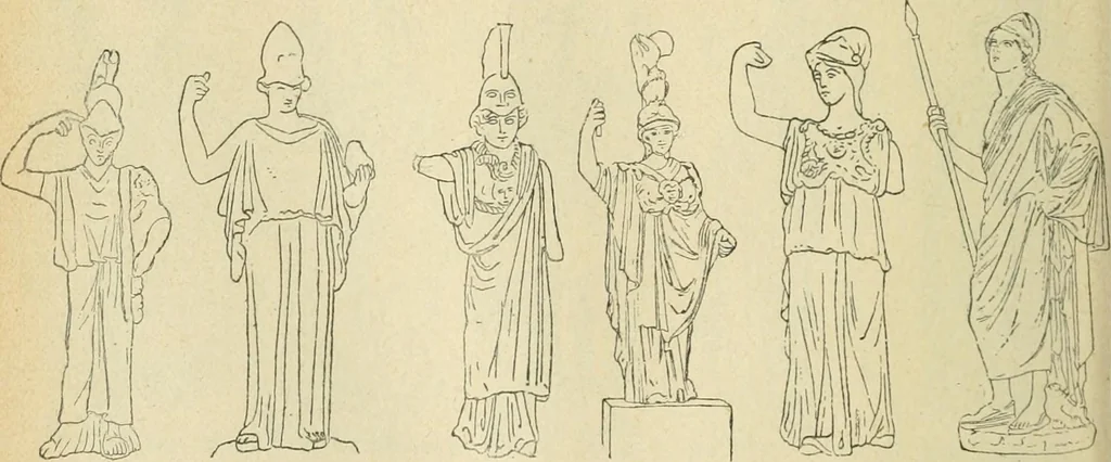 An illustration from Répertoire de la statuaire grecque et romaine, 1908, leaf 321