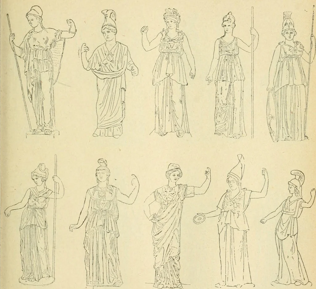 An illustration from Répertoire de la statuaire grecque et romaine, 1908, leaf 322