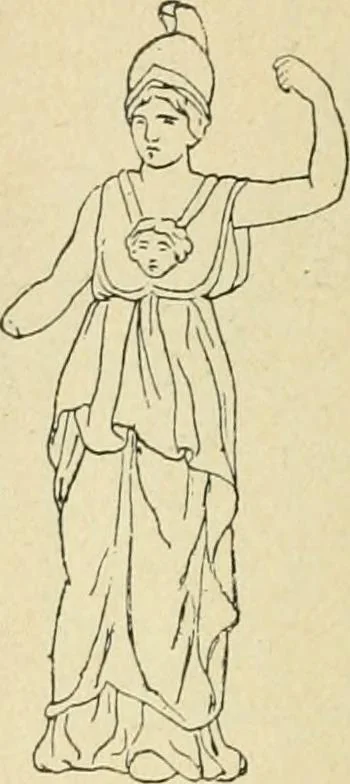 An illustration from Répertoire de la statuaire grecque et romaine, 1908, leaf 323