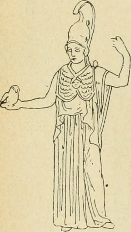 An illustration from Répertoire de la statuaire grecque et romaine, 1908, leaf 323