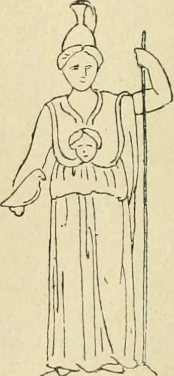 An illustration from Répertoire de la statuaire grecque et romaine, 1908, leaf 323