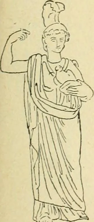 An illustration from Répertoire de la statuaire grecque et romaine, 1908, leaf 324