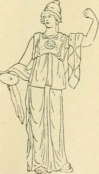 An illustration from Répertoire de la statuaire grecque et romaine, 1908, leaf 324