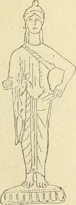 An illustration from Répertoire de la statuaire grecque et romaine, 1908, leaf 326