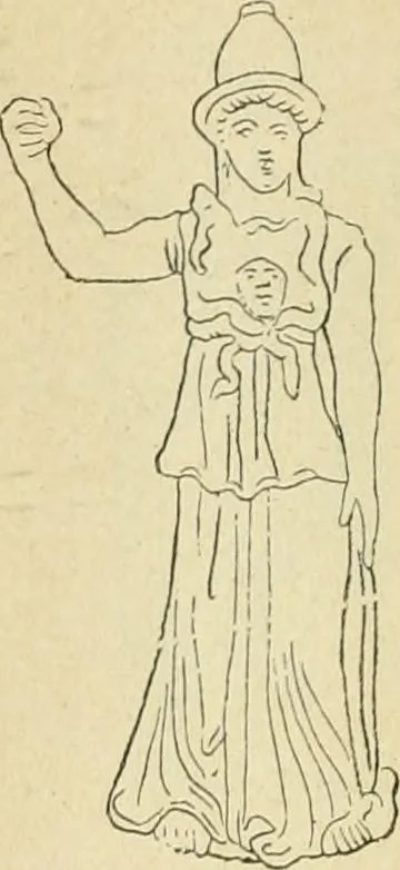 An illustration from Répertoire de la statuaire grecque et romaine, 1908, leaf 327