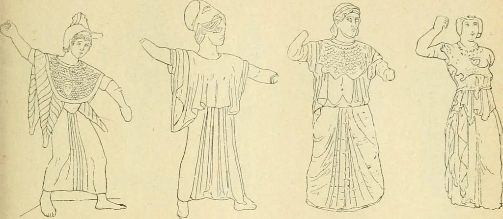 An illustration from Répertoire de la statuaire grecque et romaine, 1908, leaf 328