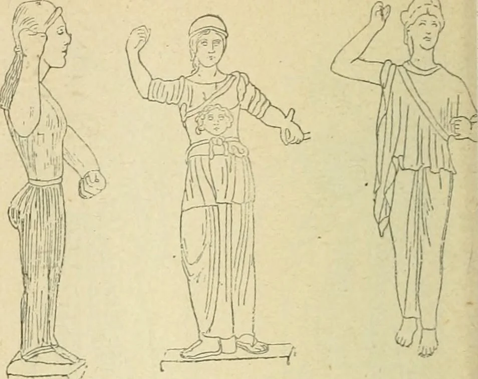An illustration from Répertoire de la statuaire grecque et romaine, 1908, leaf 329