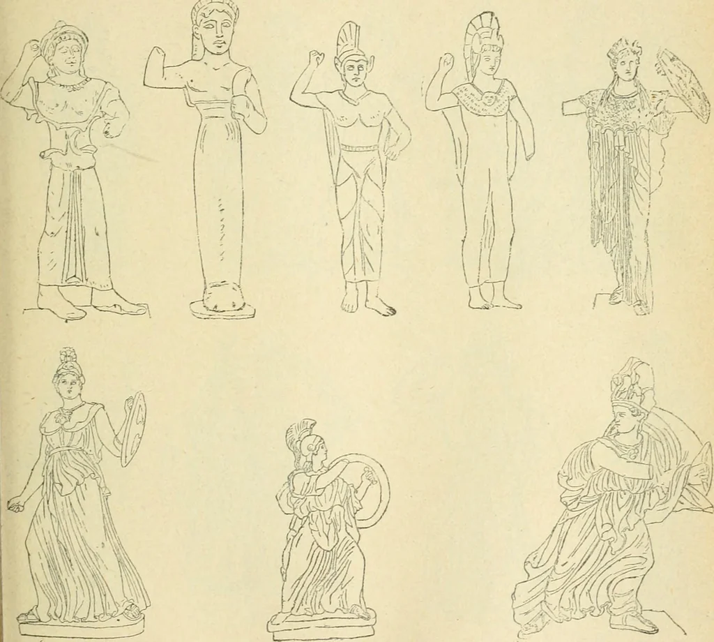 An illustration from Répertoire de la statuaire grecque et romaine, 1908, leaf 330