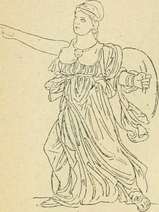 An illustration from Répertoire de la statuaire grecque et romaine, 1908, leaf 331