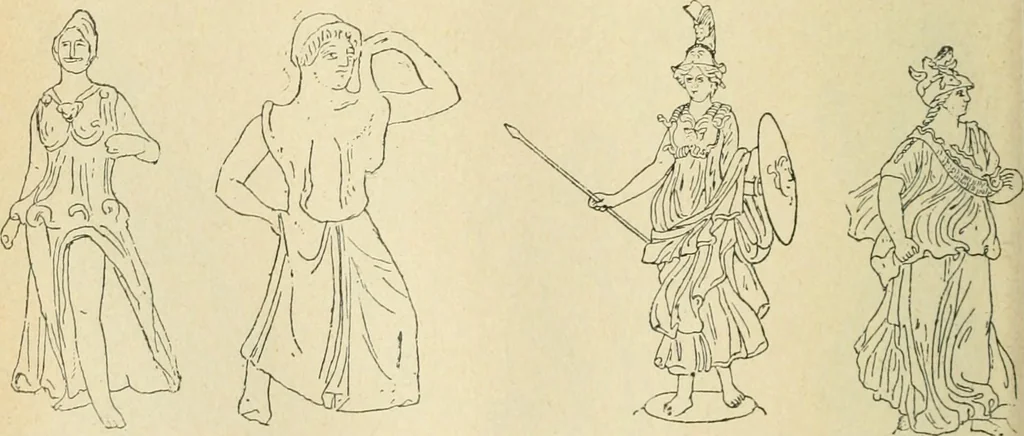 An illustration from Répertoire de la statuaire grecque et romaine, 1908, leaf 331