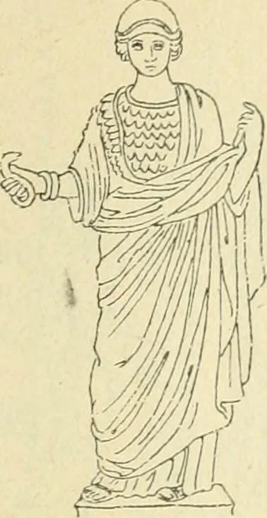 An illustration from Répertoire de la statuaire grecque et romaine, 1908, leaf 332