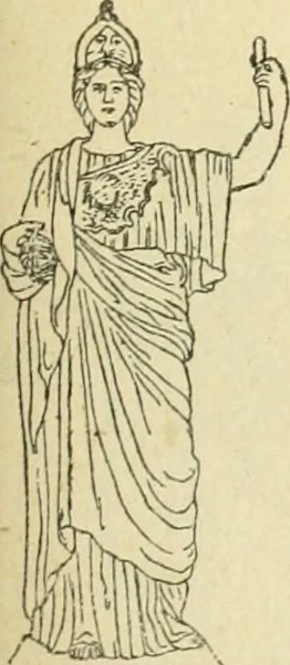 An illustration from Répertoire de la statuaire grecque et romaine, 1908, leaf 332