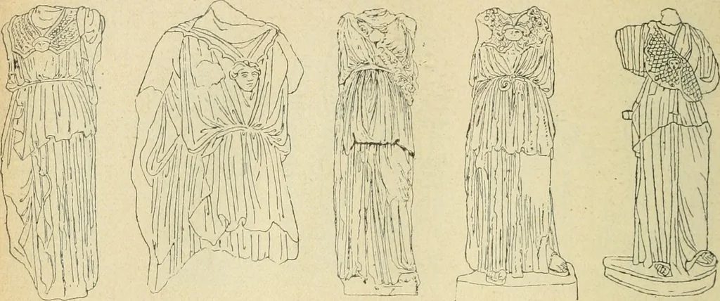 An illustration from Répertoire de la statuaire grecque et romaine, 1908, leaf 337