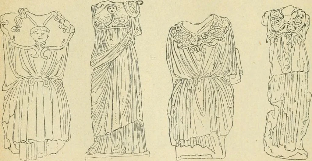 An illustration from Répertoire de la statuaire grecque et romaine, 1908, leaf 337