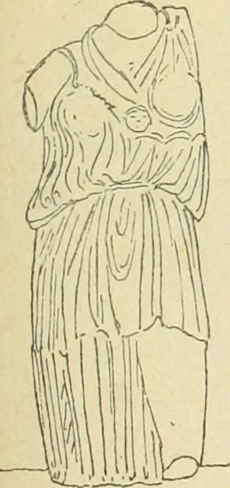 An illustration from Répertoire de la statuaire grecque et romaine, 1908, leaf 338