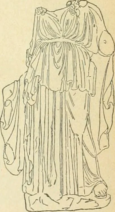 An illustration from Répertoire de la statuaire grecque et romaine, 1908, leaf 338