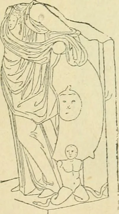 An illustration from Répertoire de la statuaire grecque et romaine, 1908, leaf 340