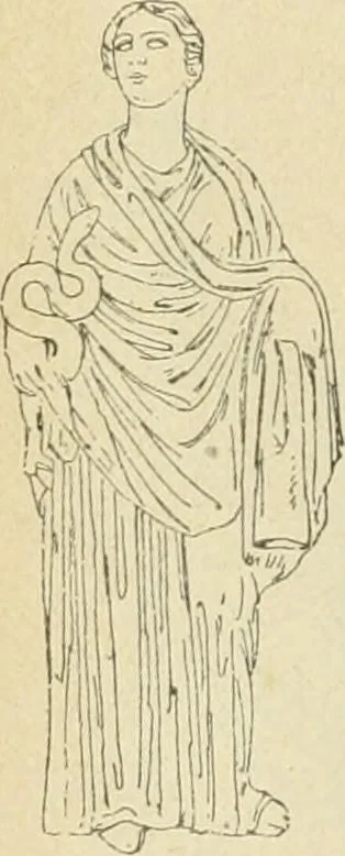 An illustration from Répertoire de la statuaire grecque et romaine, 1908, leaf 341
