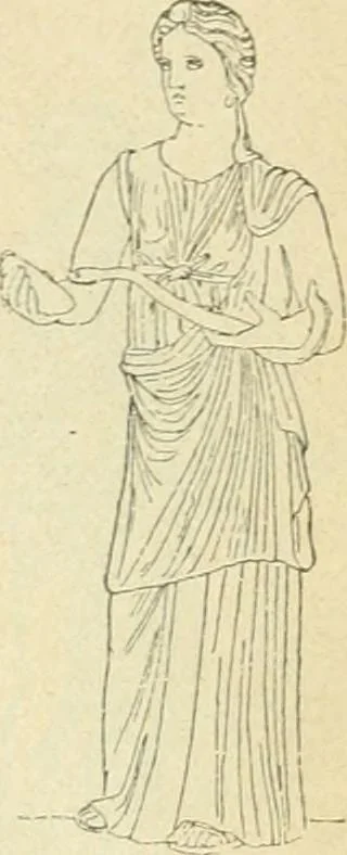 An illustration from Répertoire de la statuaire grecque et romaine, 1908, leaf 342