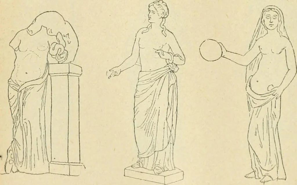 An illustration from Répertoire de la statuaire grecque et romaine, 1908, leaf 343
