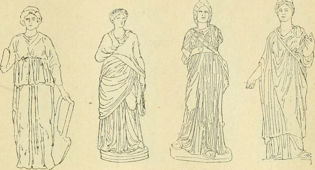 An illustration from Répertoire de la statuaire grecque et romaine, 1908, leaf 344
