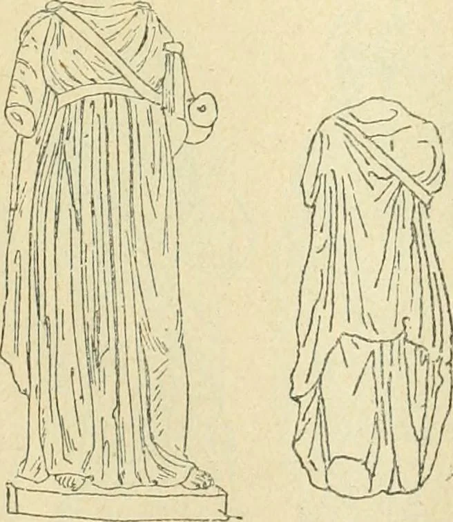 An illustration from Répertoire de la statuaire grecque et romaine, 1908, leaf 344