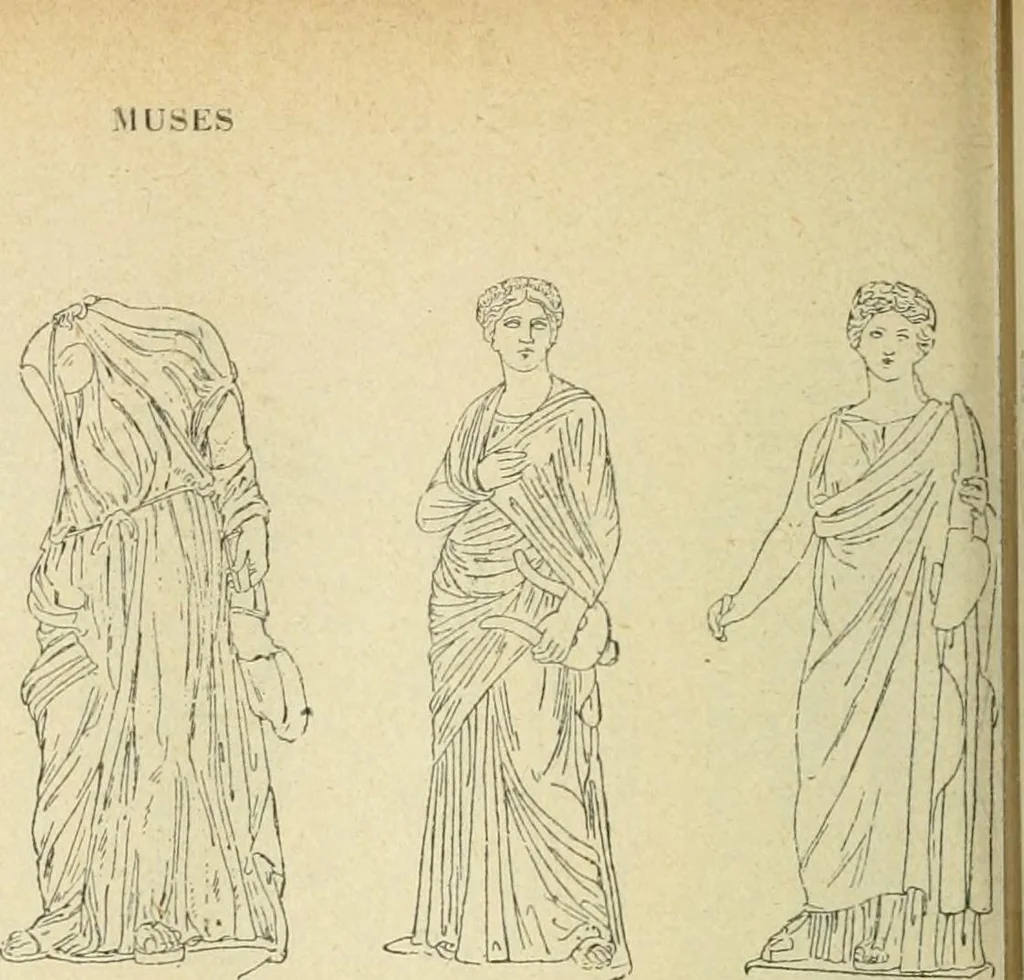 An illustration from Répertoire de la statuaire grecque et romaine, 1908, leaf 345
