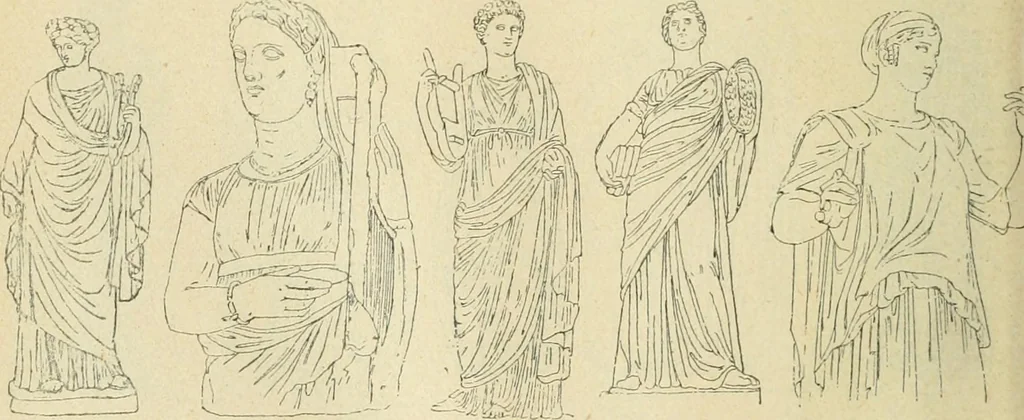 An illustration from Répertoire de la statuaire grecque et romaine, 1908, leaf 345